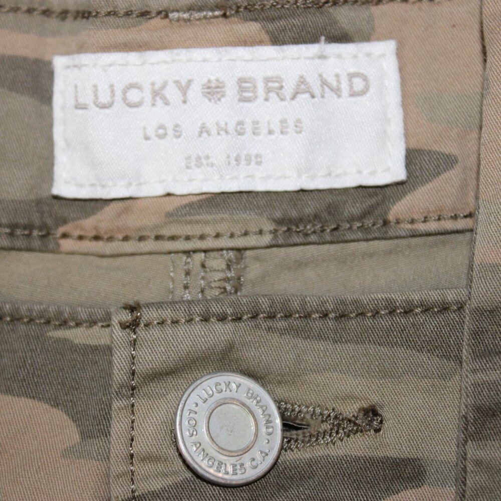 Lucky Brand The Cargo Pants – Tiger Camo 2/26 Stretch Utility